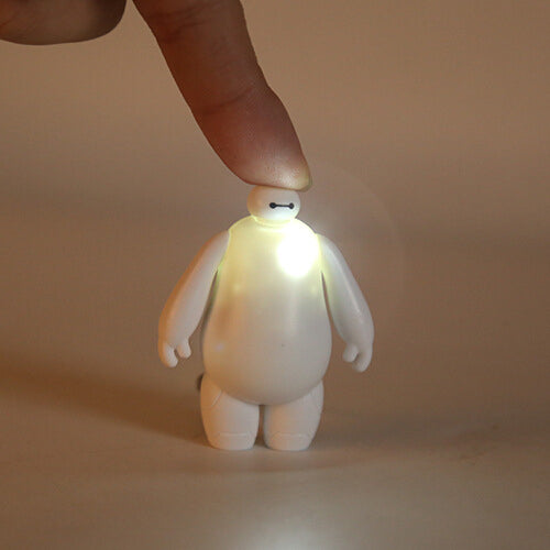 Baymax LED Flashlight Keychain