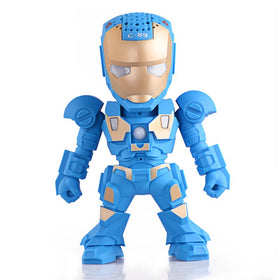 Iron Man Bluetooth Speaker with LED Light