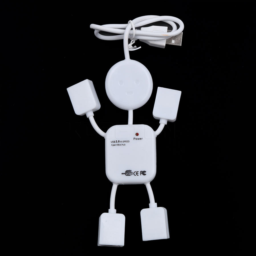 4 Ports USB Hub Robot