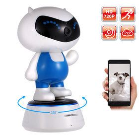 Robot IP Home Security Camera Robot